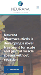 Mobile Screenshot of neuranapharma.com